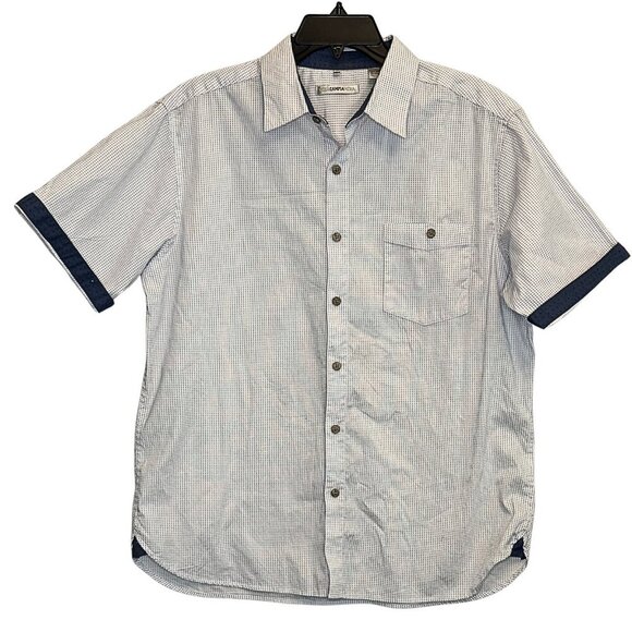Mens Moda Campia Short Sleeve Button Down Shirt - Size L - Picture 1 of 6